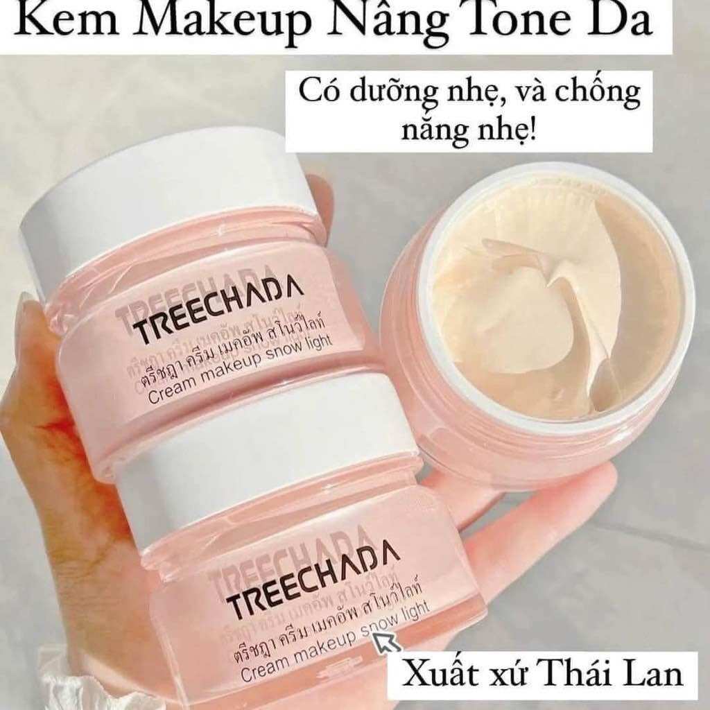 Kem lười treechada thái lan make up nâng tone thần thánh