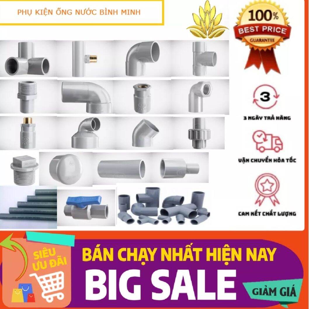 Phụ kiện ống nhựa BÌNH MINH phi 27mm