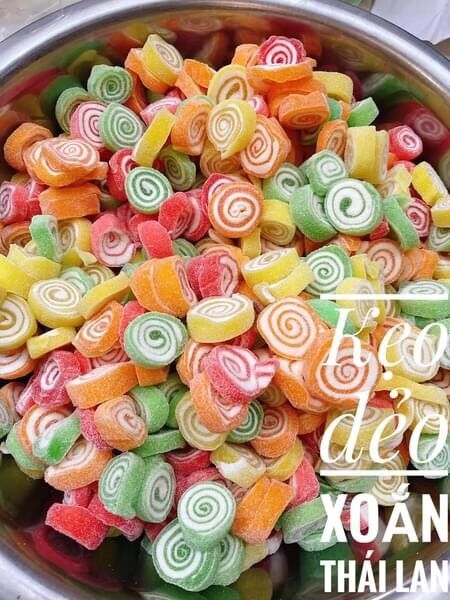 KẸO DẺO XOẮN THÁI LAN