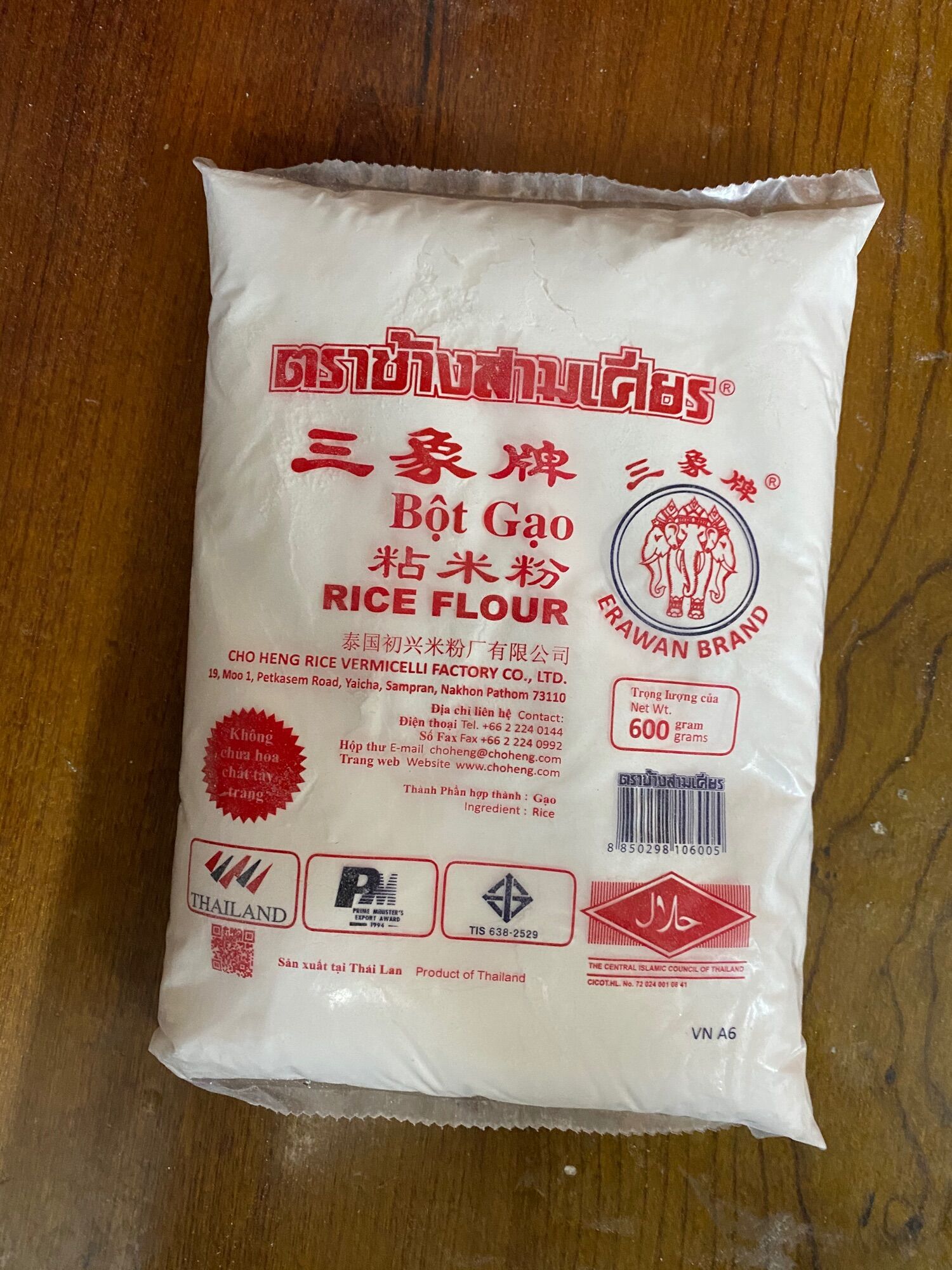 Bột gạo thái 600gr