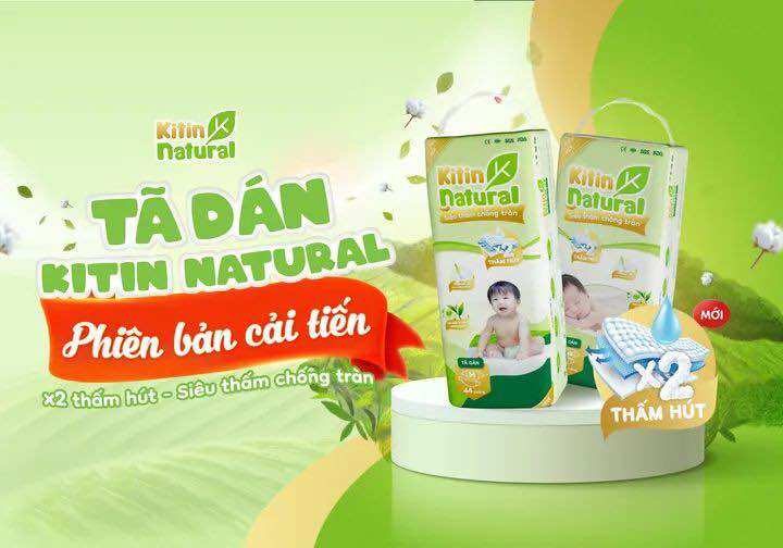 TẢ DÁN KITIN Natural siêu mỏng thoáng mát, siêu thấm chống tràn