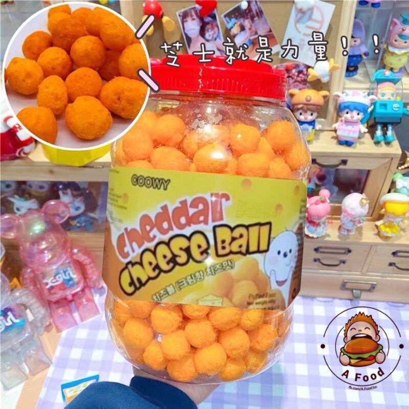 BÁNH SNACK VIÊN PHỦ PHÔ MAI CHEDDAR CHEESE BALL