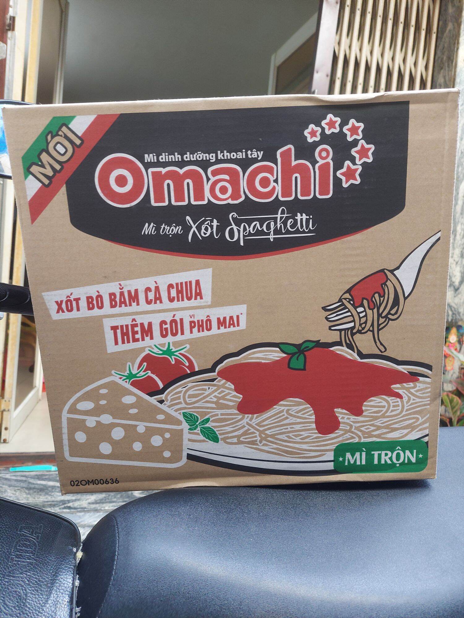 Mì omachi spaghetti thùng 30 gói