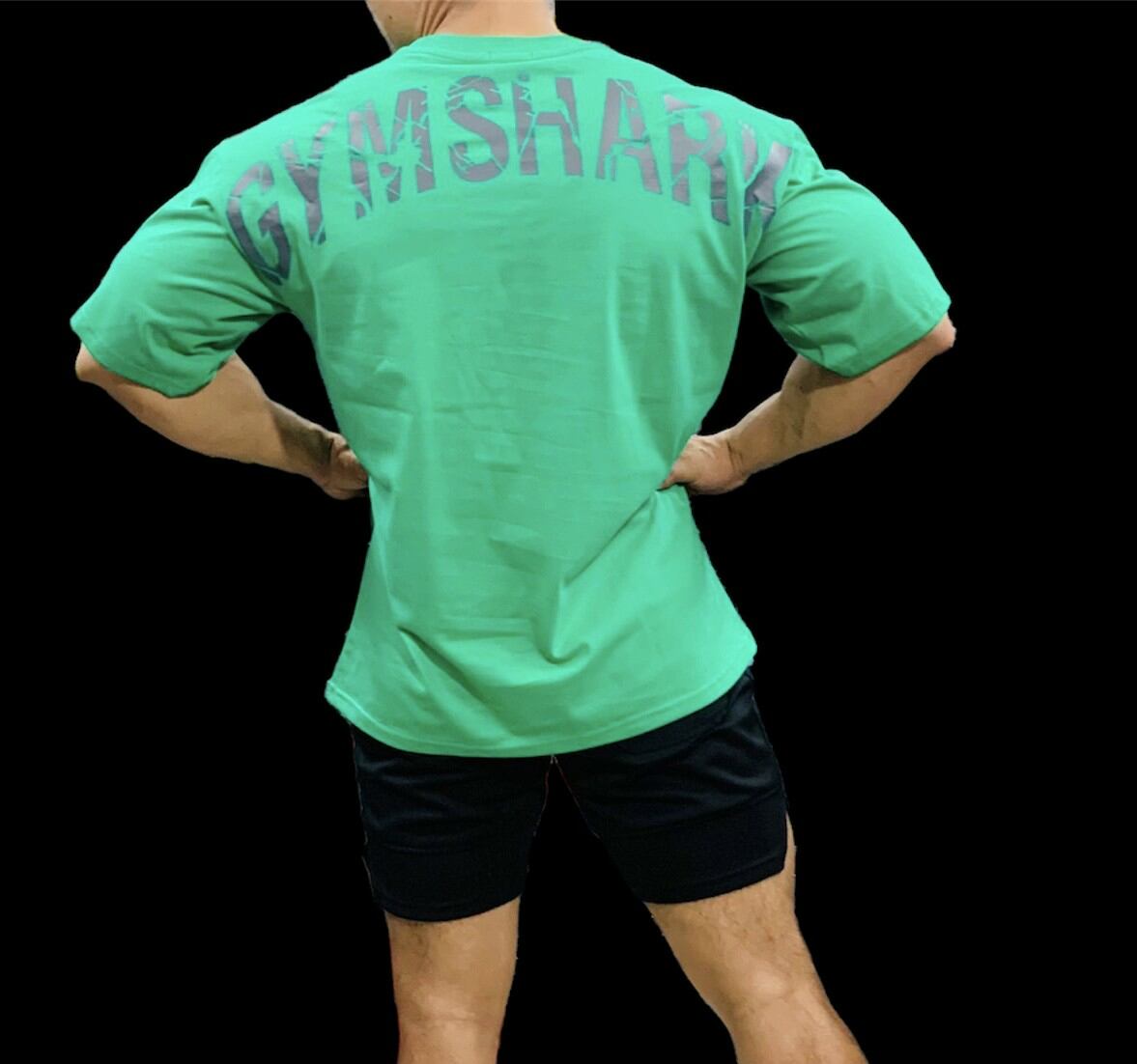Áo oversize gymshak, áo thun nam phom rộng