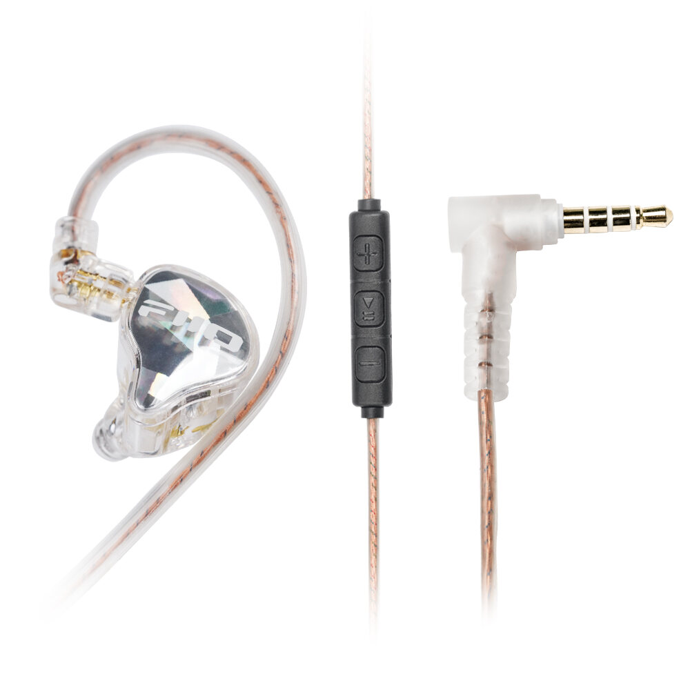 FiiO JD10 Wired In-Ear Headphones HiFi Call Control Gaming Earphone Universal 3.5mm Plug 1 Year Warr