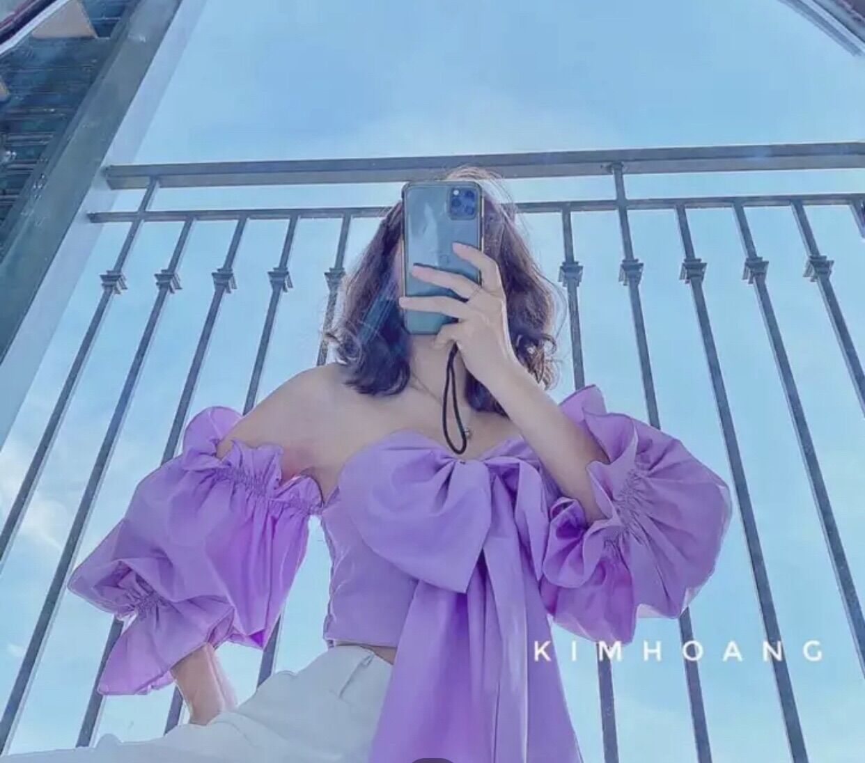 [HCM] ÁO CROPTOP NƠ TƠ TAY PHỒNG SIÊU PRINCESS LUÔN MẤY NÀNG ƠI FROM 50KG TRỞ LẠI