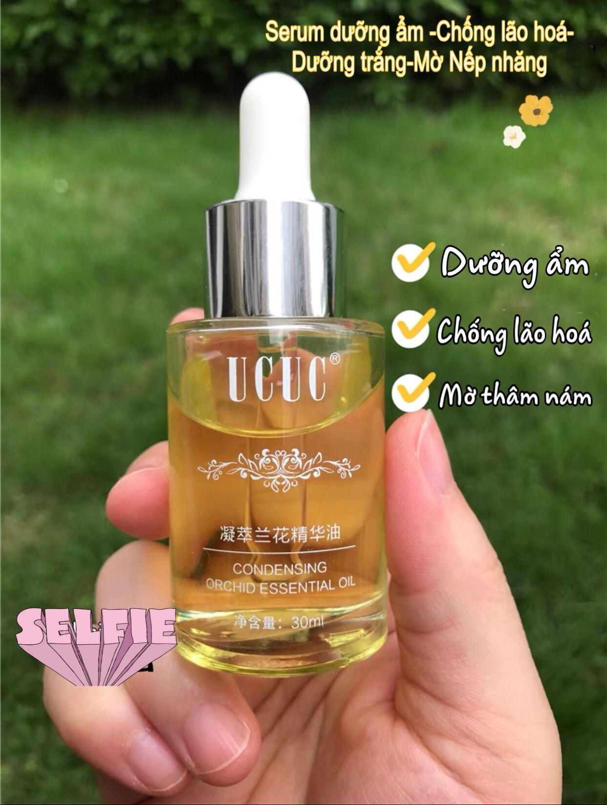 Serum UCUC Tinh Chất Hoa Lan Cô Đặc Mẫu Mới (Hàng Chính Hãng)