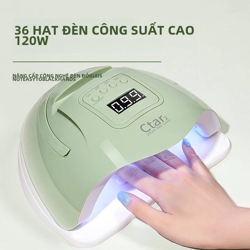 120W UV/LED Móng Tay Đèn Nguồn Sáng Kép Máy Trị Liệu Bằng Ánh Sáng Cho Phụ Nữ Và Bé Gái Móng Tay Nghệ Thuật DIY Nhanh Khô Máy Sấy Móng Tay