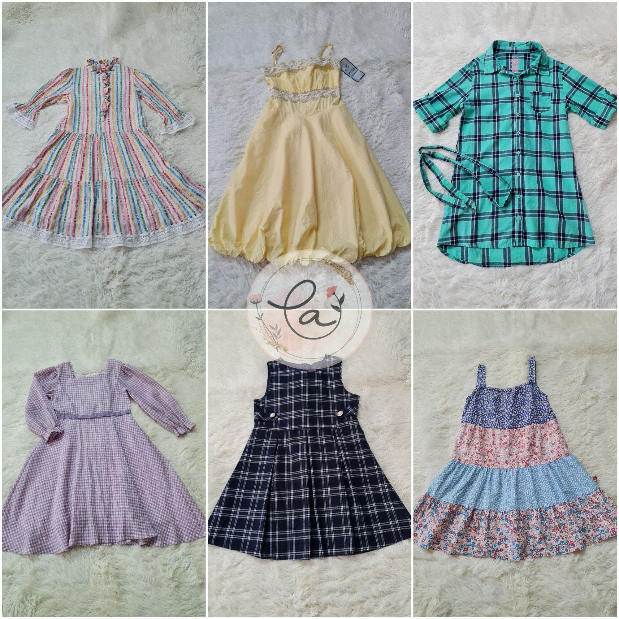 Đầm váy bé gái 2hand (size 80-160)