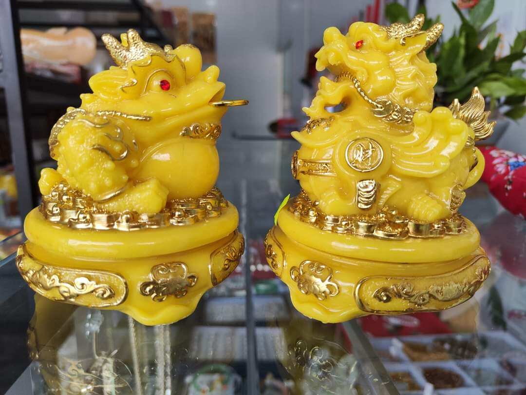 Cóc thiềm thừ tỳ hưu đá ngọc phong thủy để bàn thờ thần tài phong thủy