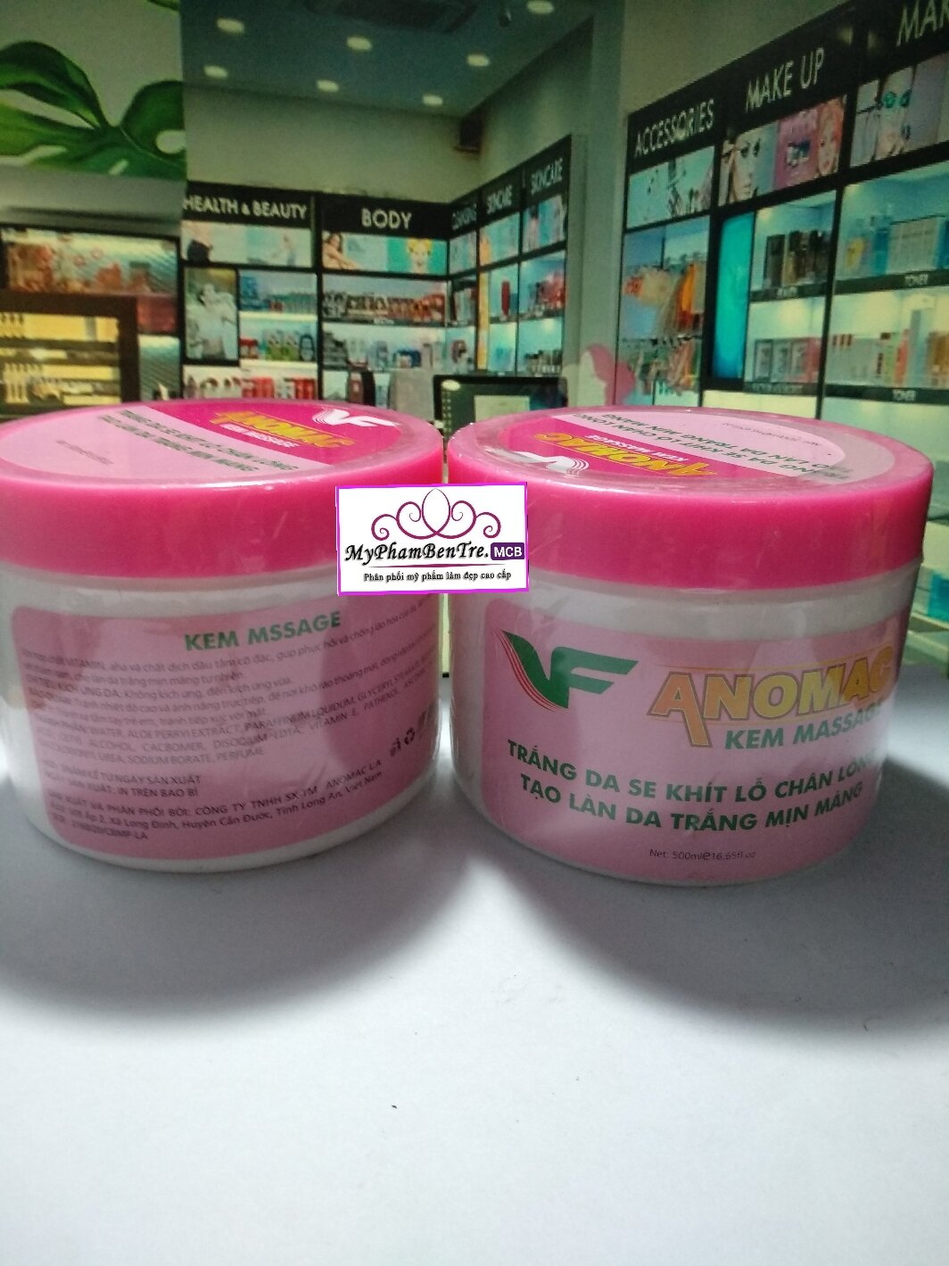 Kem massage mặt Anomac 500g