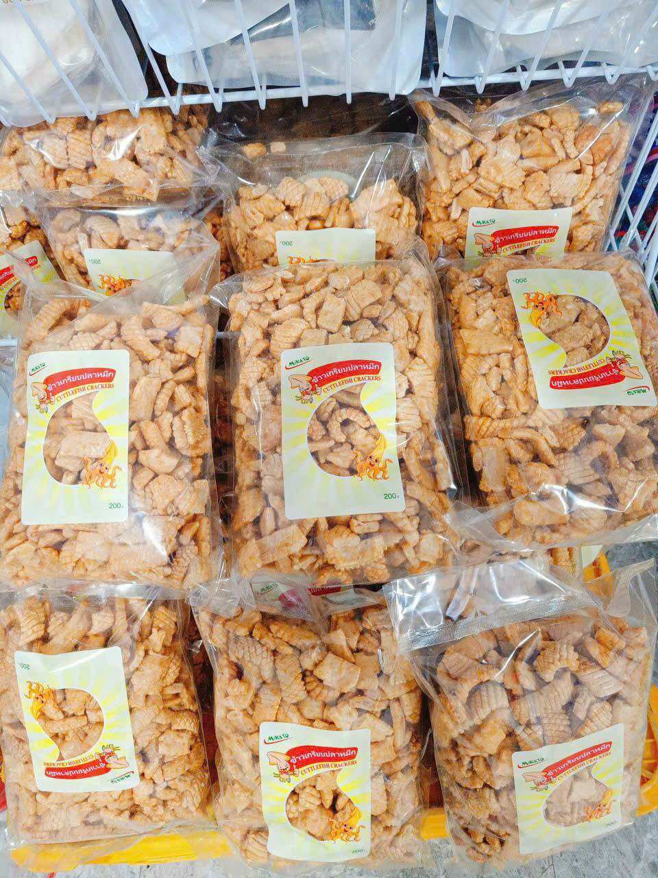 SNACK MỰC THÁI - TÚI ZIP 200G