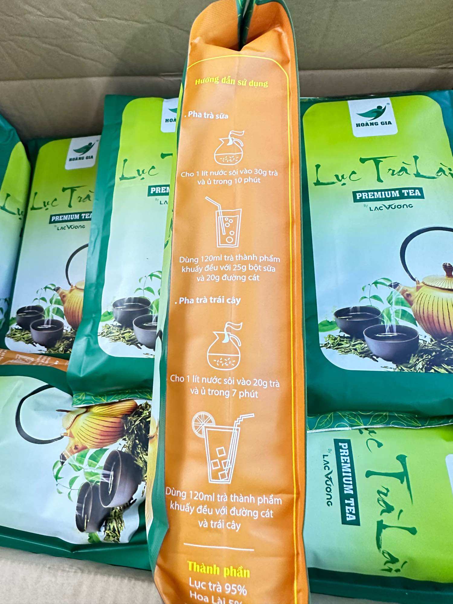 Lục trà lài Hoàng Gia gói 500g