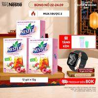 [ƯU ĐÃI THÁNG 9] Combo 3 Hộp Trà NESTEA vị Vải & Hương Hoa Lài (1 gói x 1g)