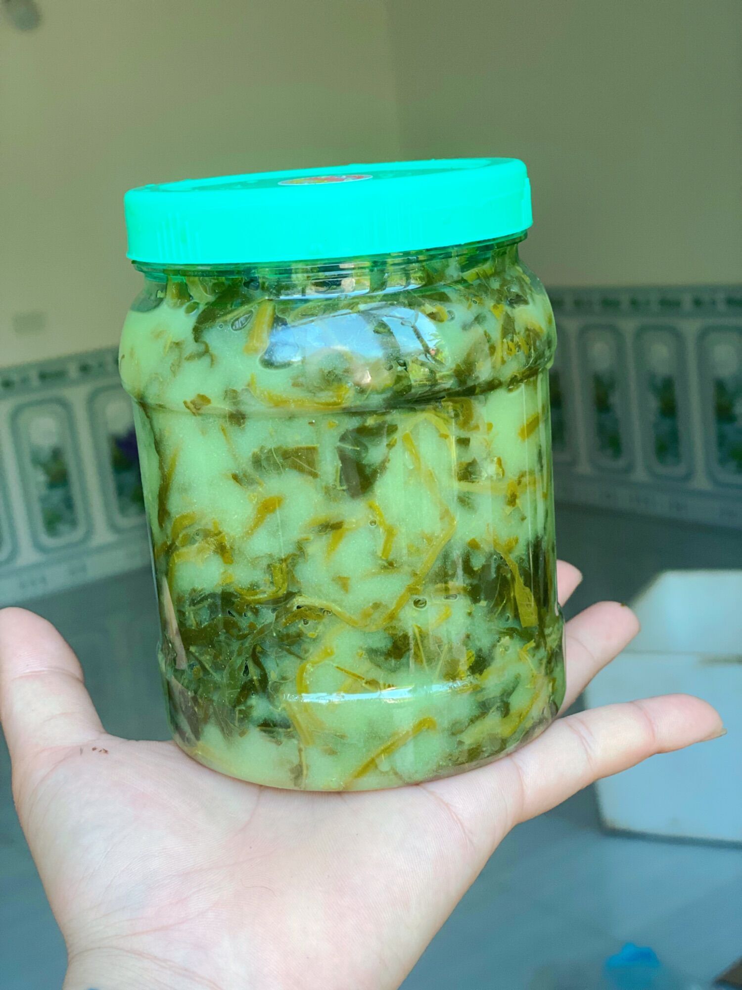 Rau sắn muối chua