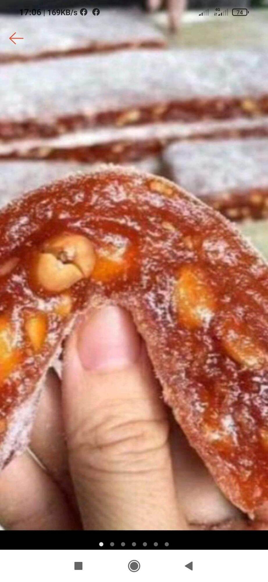 Chè lam truyền thống gấc
