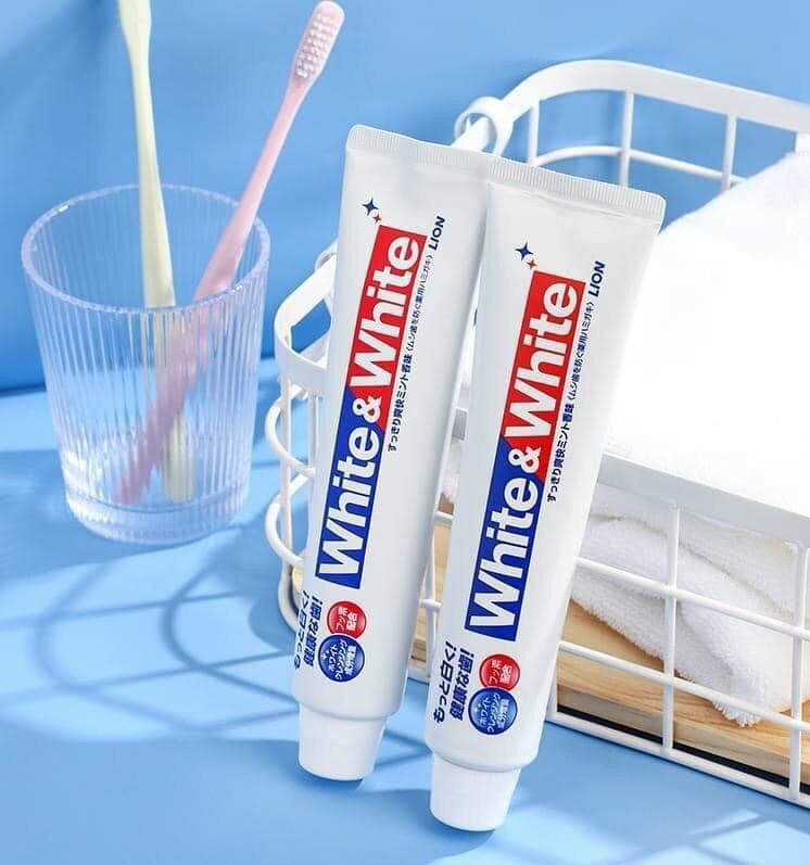 Kem đánh răng Lion White & White 150g