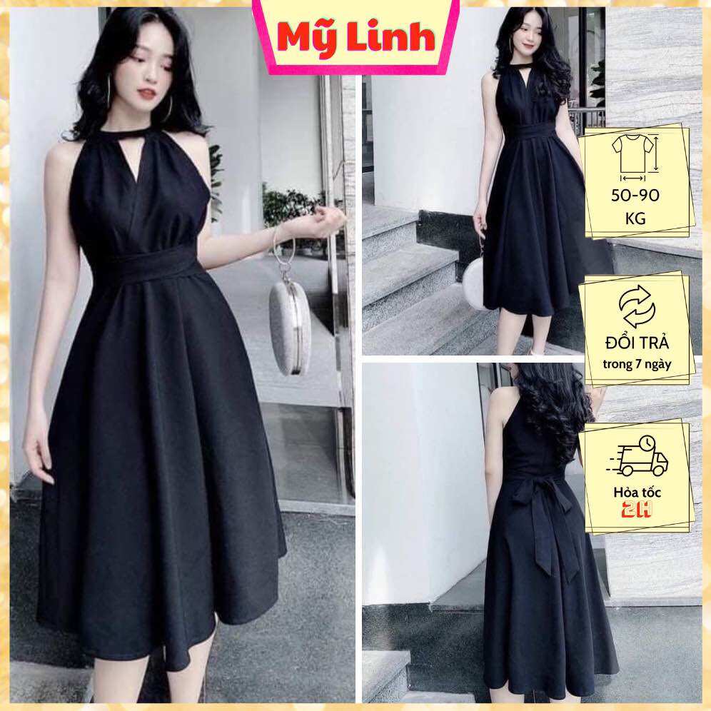 Đầm bigsize đi tiệc siêu xinh che bụng