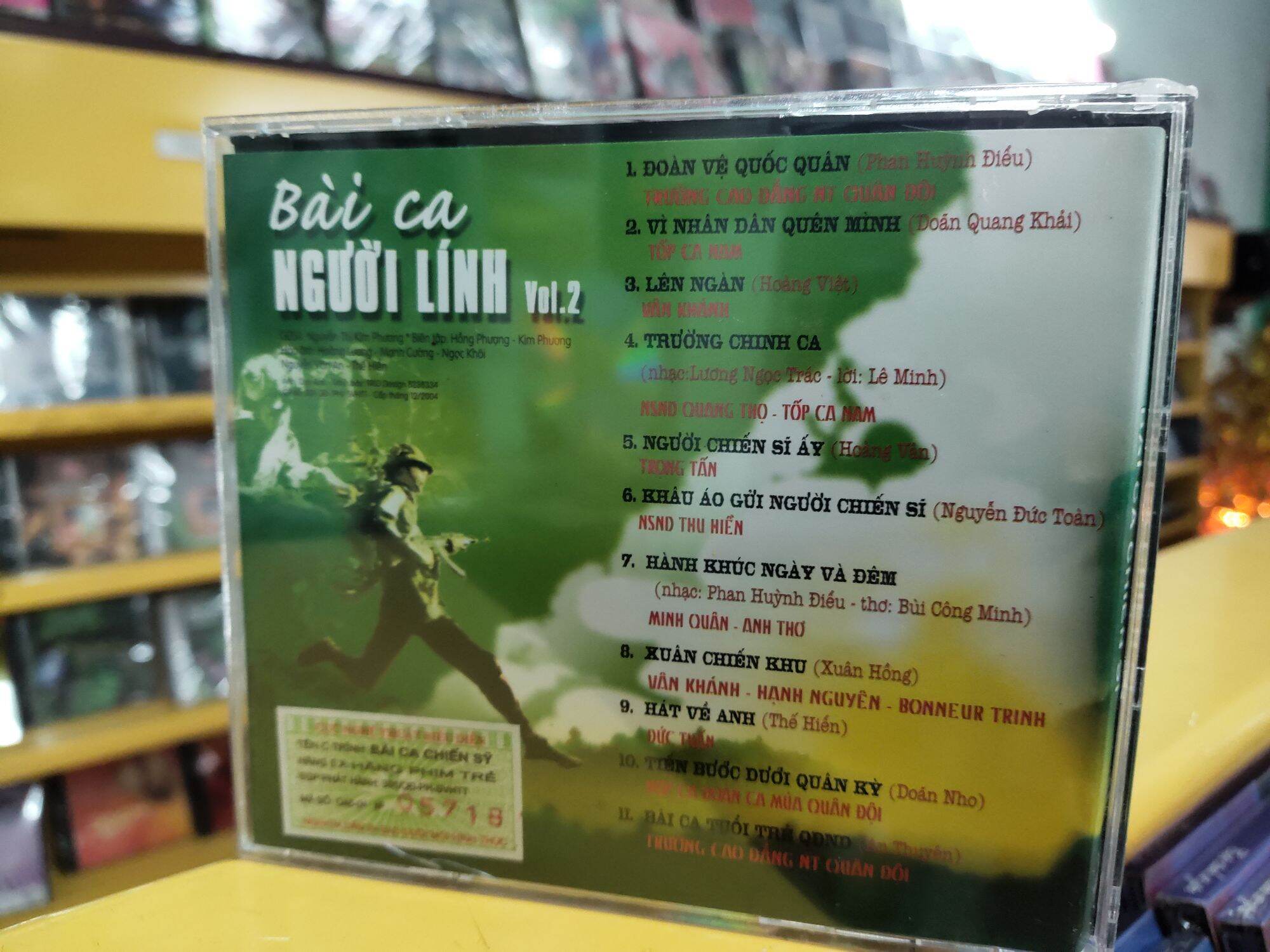 Đĩa CD - Bài ca người lính vol.2