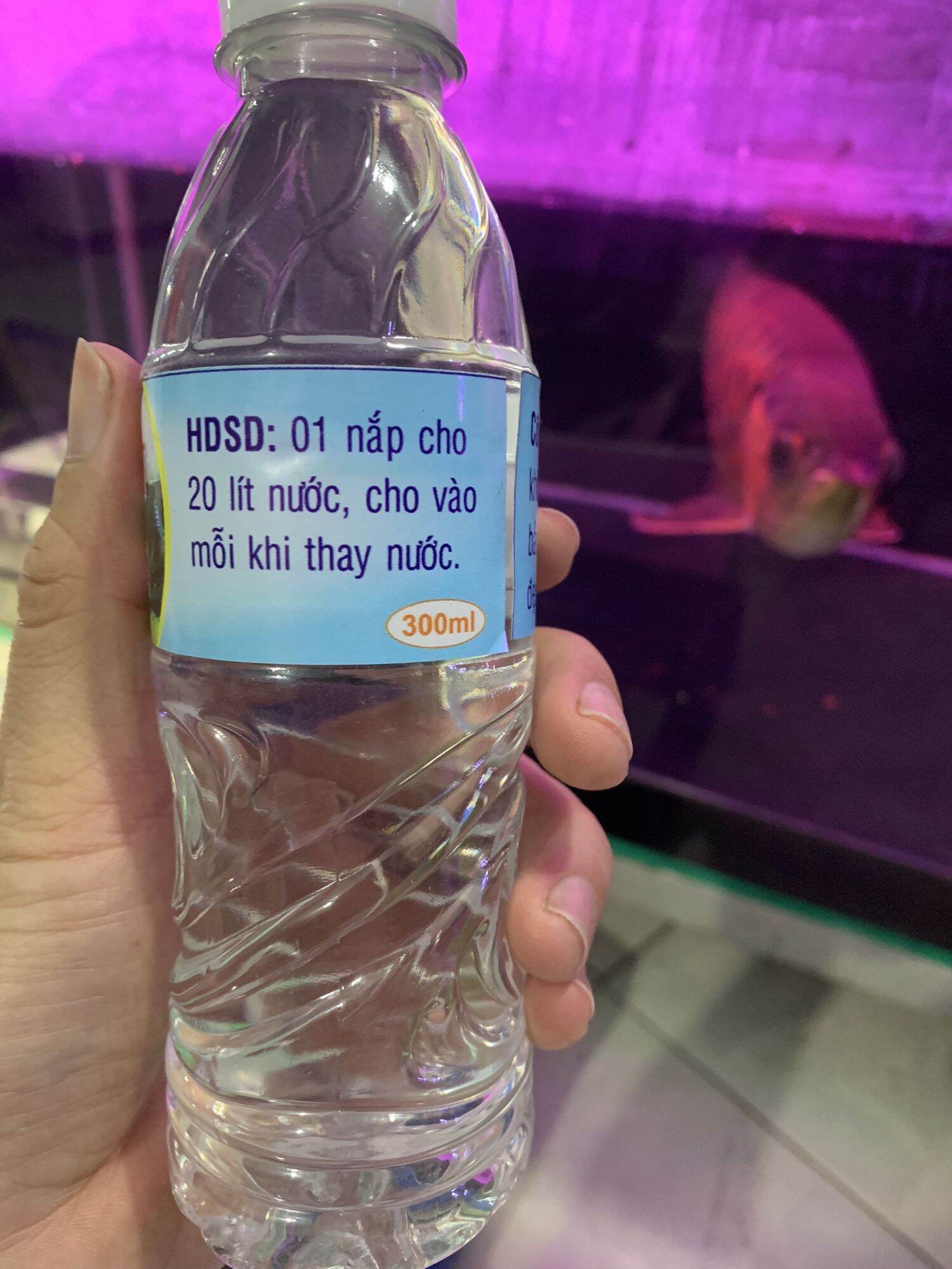 Khử Nước Máy Nuôi Cá Cảnh