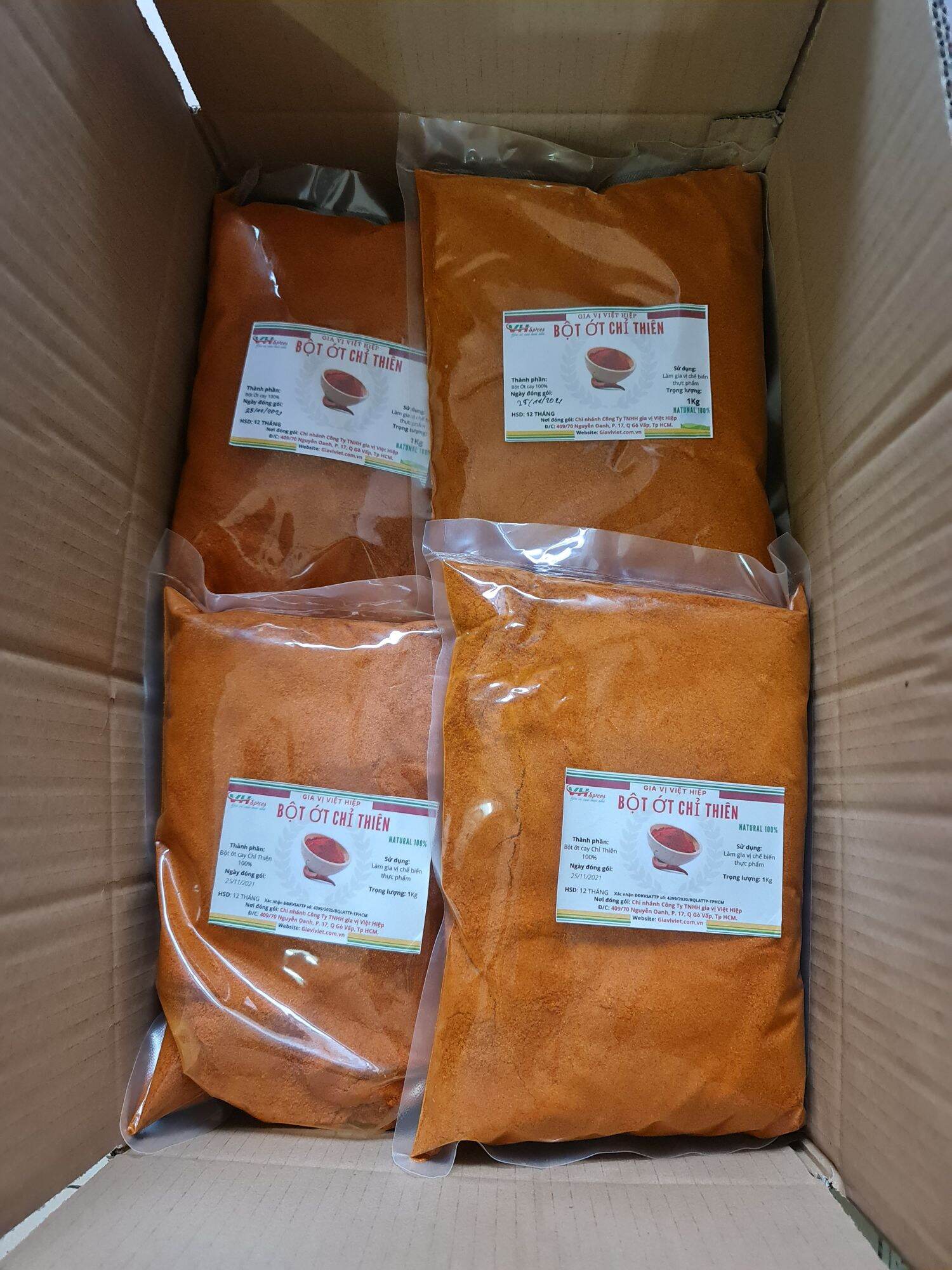 Bột ớt chỉ thiên 1kg
