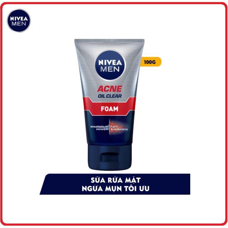 Sữa rửa mặt Nivea nam 100g.