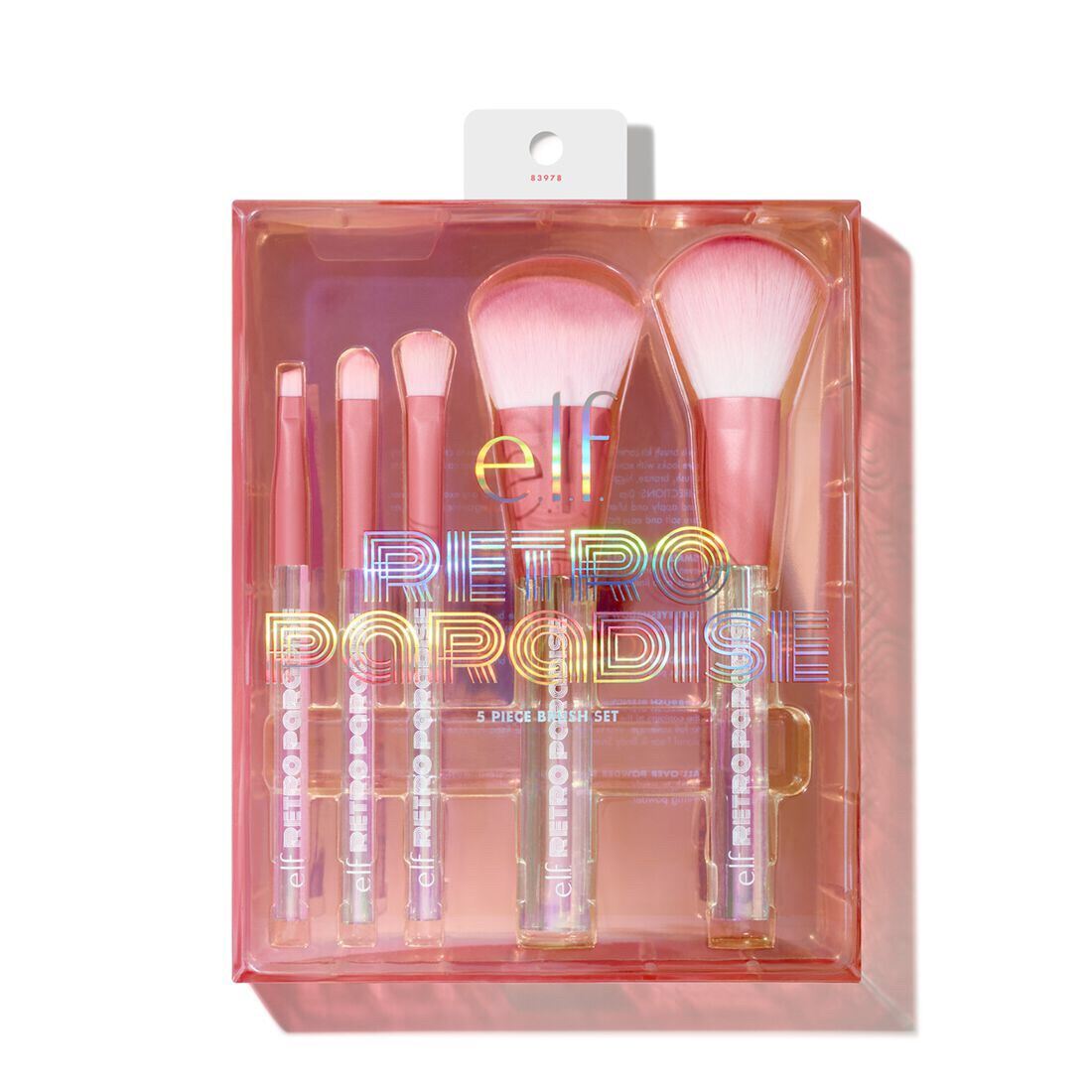 Set Cọ Trang Điểm Elf Elf E.L.F Retro Paradise 5 Piece Brush Set Kit Makeup  Brushes | Lazada.Vn