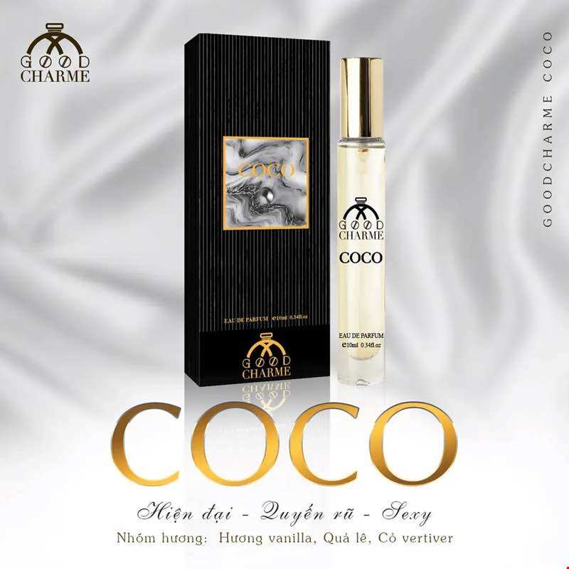 Nước hoa coco đen 10ml - coco đen 25ml