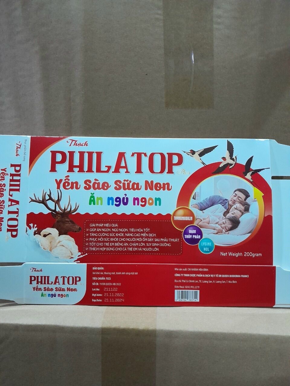 Philatop tổ yên tăng cường sk