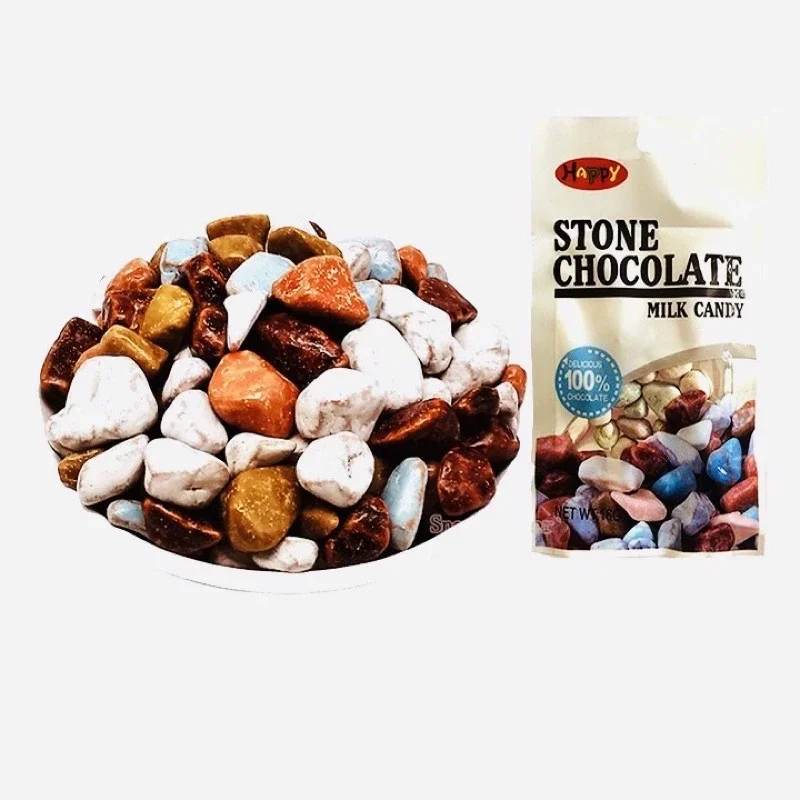 Kẹo socola sữa sỏi đá LKM Mart | túi 13g