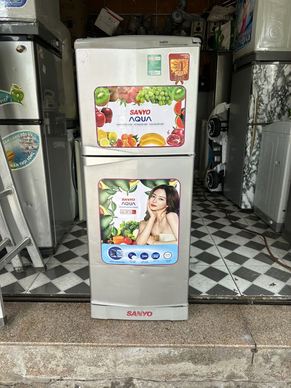 tủ lạnh sanyou 145 lít xả tuyết tự động ( LH / ZL 0966717185 ) để đặt hàng nhanh chóng Giá 1,800,000 Đồng*Miễn phí vận chuyển