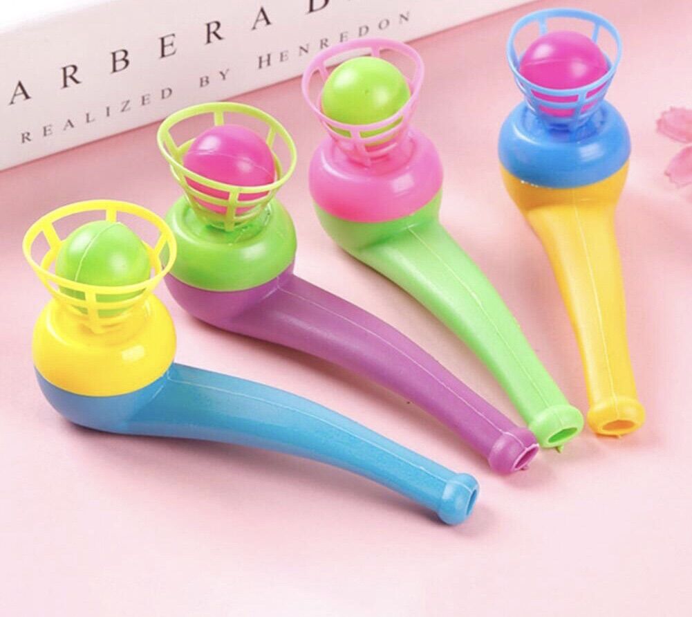 Đồ chơi thổi bóng mini vui nhộn cho bé