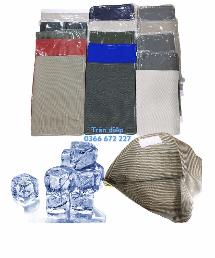 Túi đập nước đá 2 lớp dày