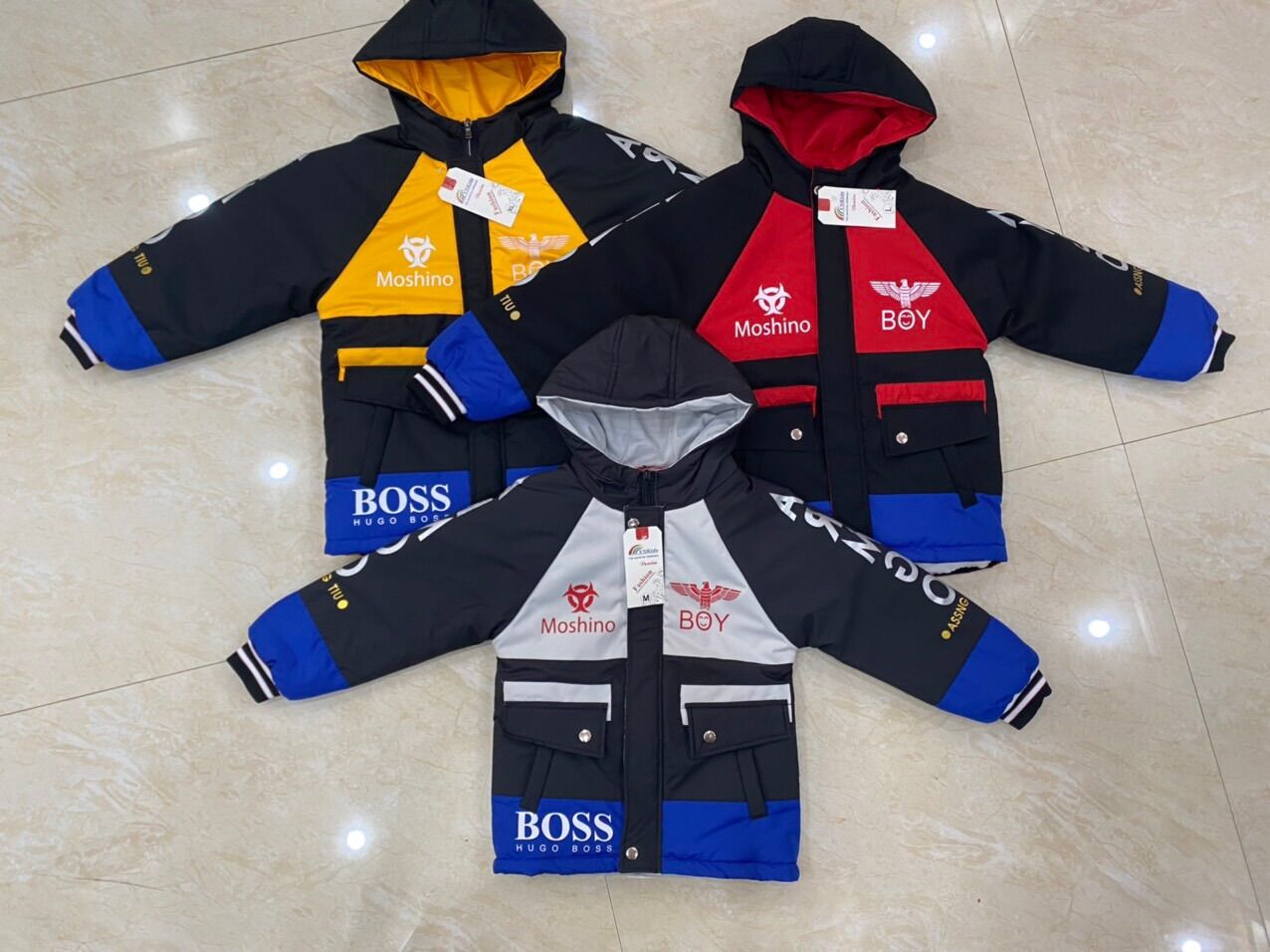 áo phao bé trai 25-30kg