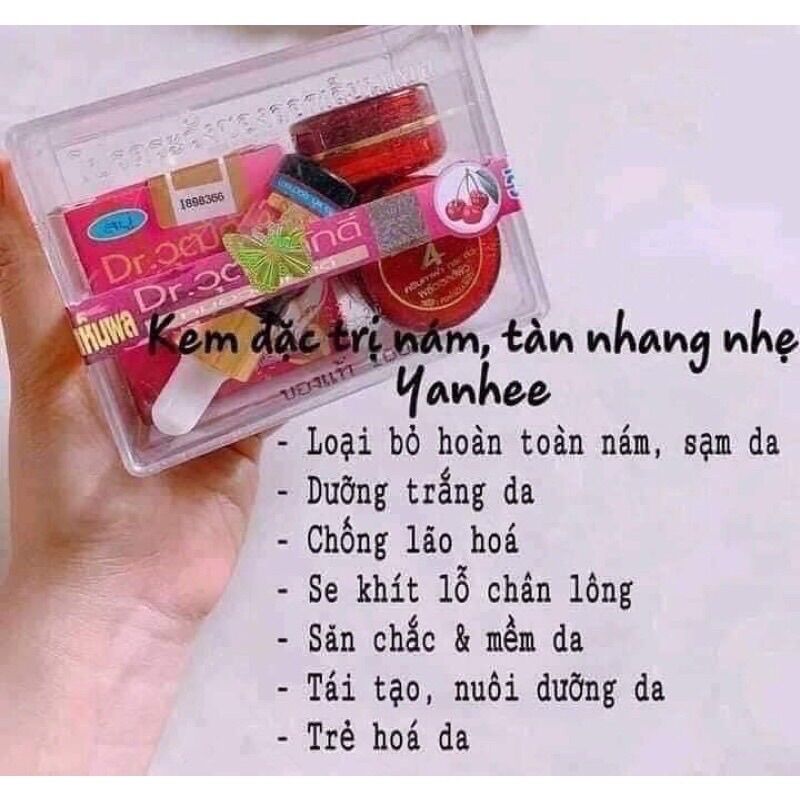 (Chính hãng) Bộ kem nám sạm da đỏ thái lan hiệu quả