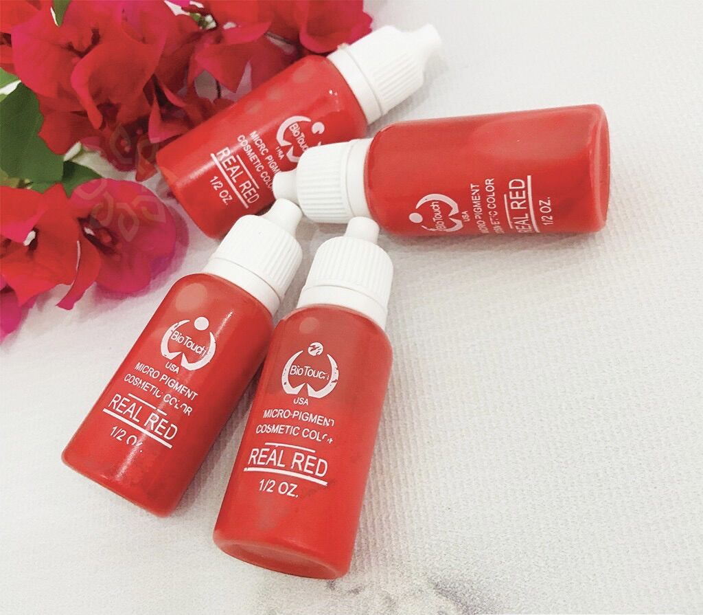 Mực tập Bio phun xăm, tatoo trên da giả loại 1 siêu bám màu