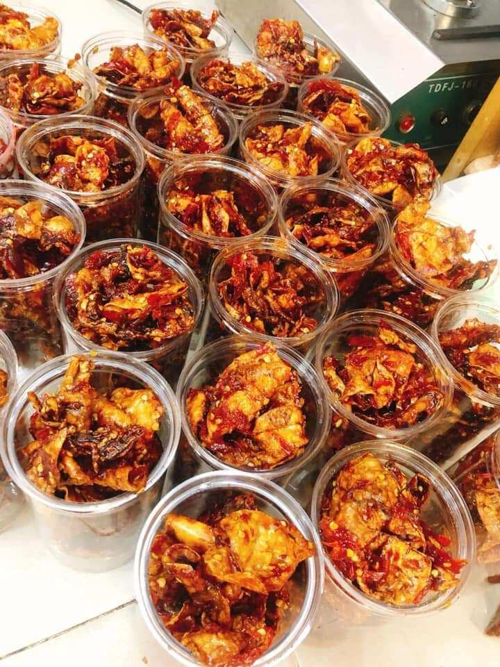 Mực rim me cay sate -  250gr