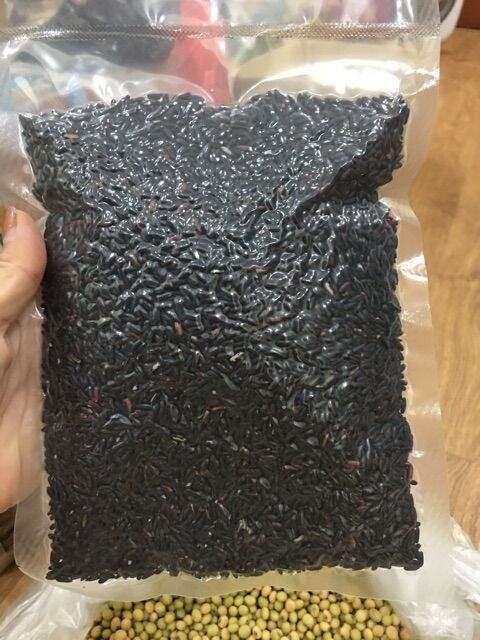 Eat Clean - Gạo Lứt Đen Dẻo Hữu Cơ 1kg