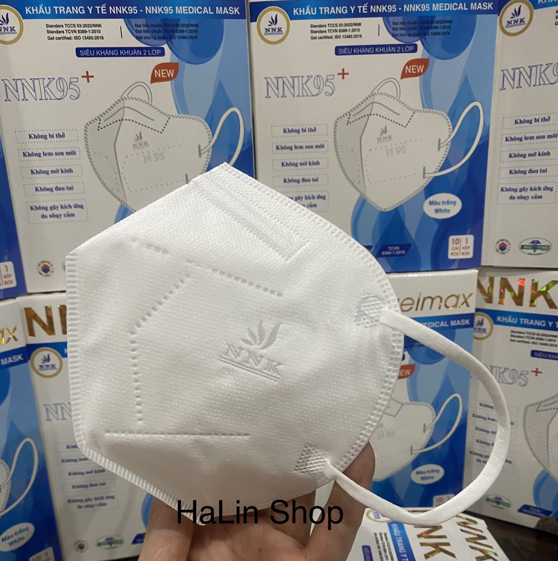 Khẩu trang y tế 5 lớp n95 nnk - hộp 10 cái