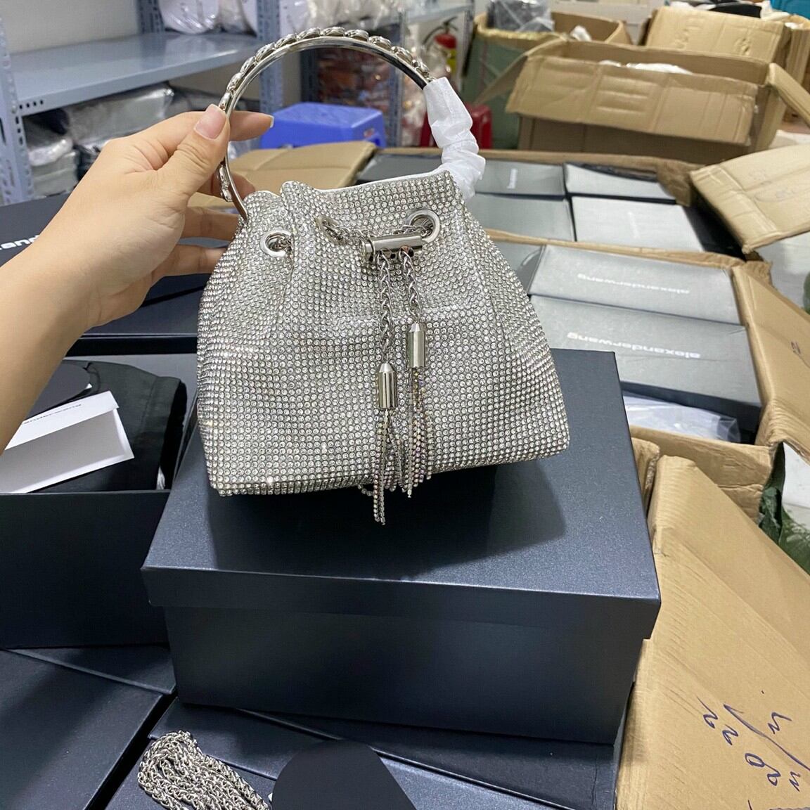 Túi đeo chéo wang siêu xinh fullbox