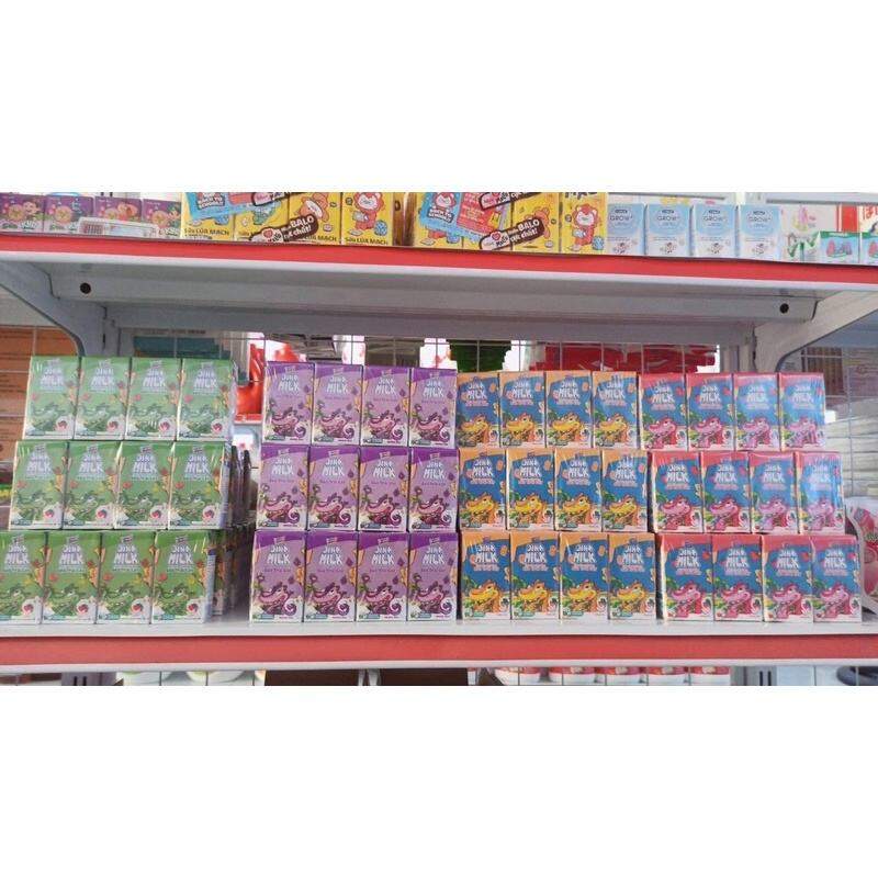 SỮA IZZI DINO MILK 4 HỘP VỊ DÂU