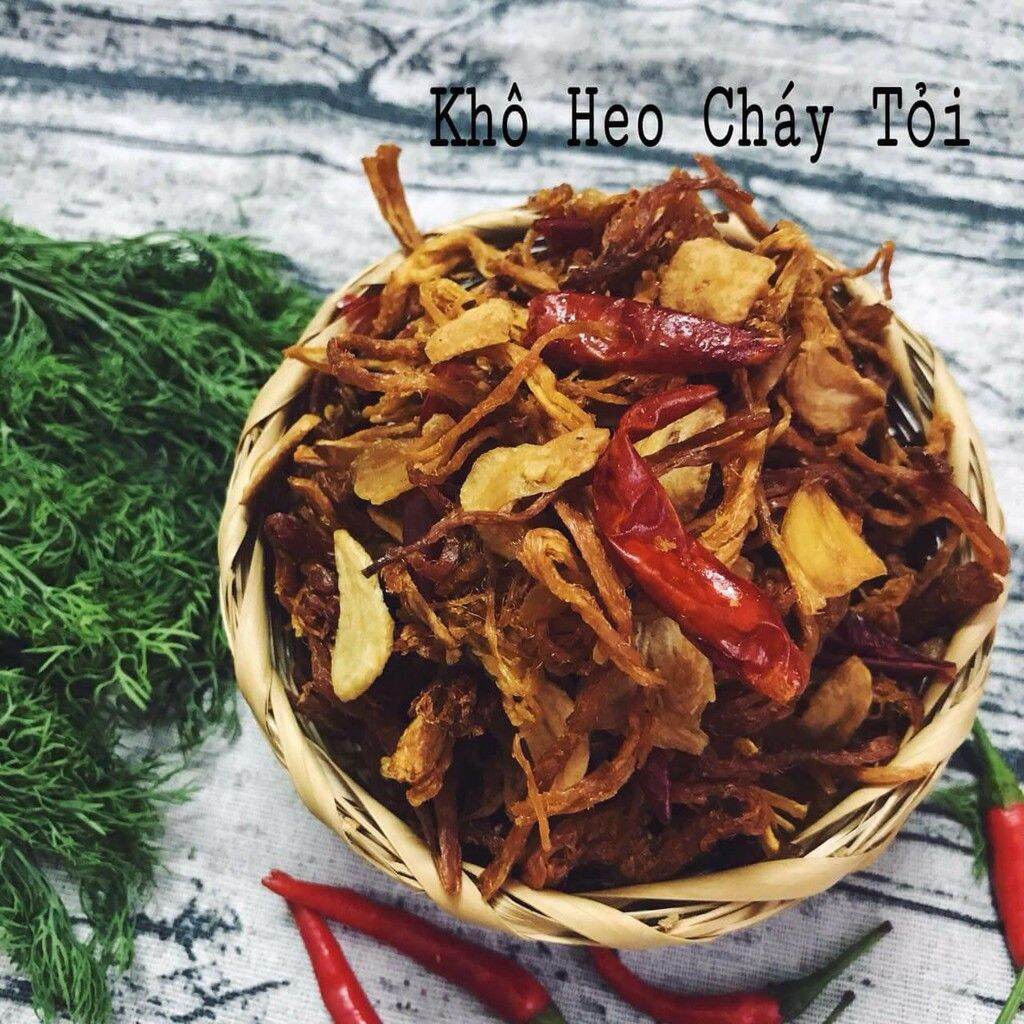 1Kg khô heo cháy tỏi thơm ngon