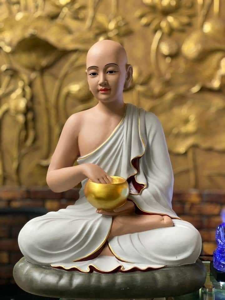 Tượng thánh tăng sivali 4 tấc