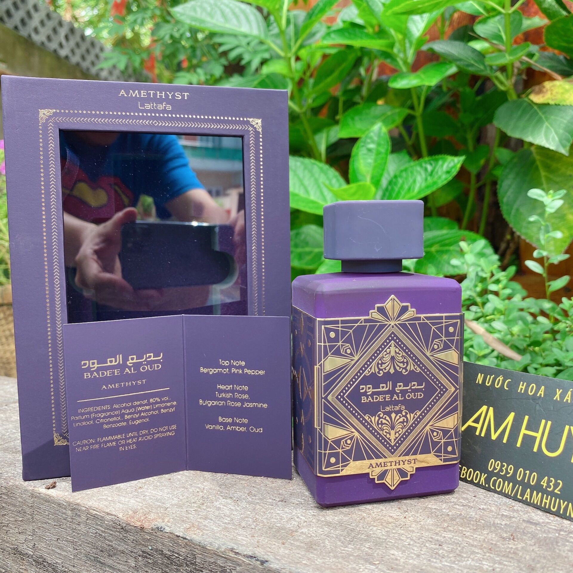 [ CHÍNH HÃNG] Nước hoa Dubai LATTAFA OUD FOR GLORY và AMETHYST 100ml
