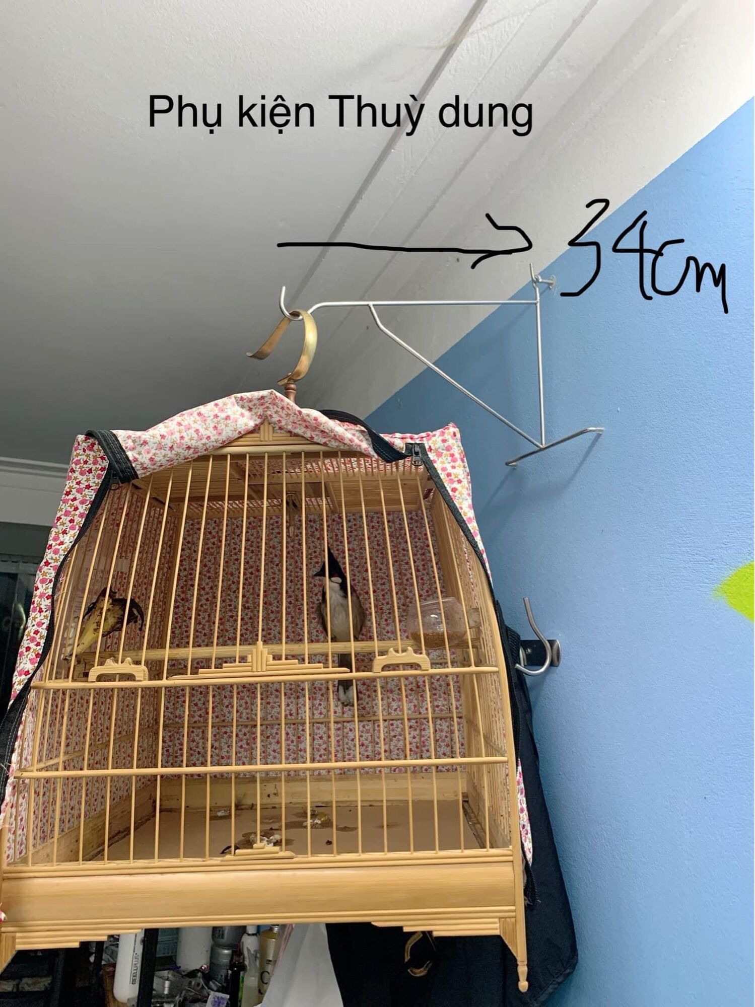 Móc treo lồng chim