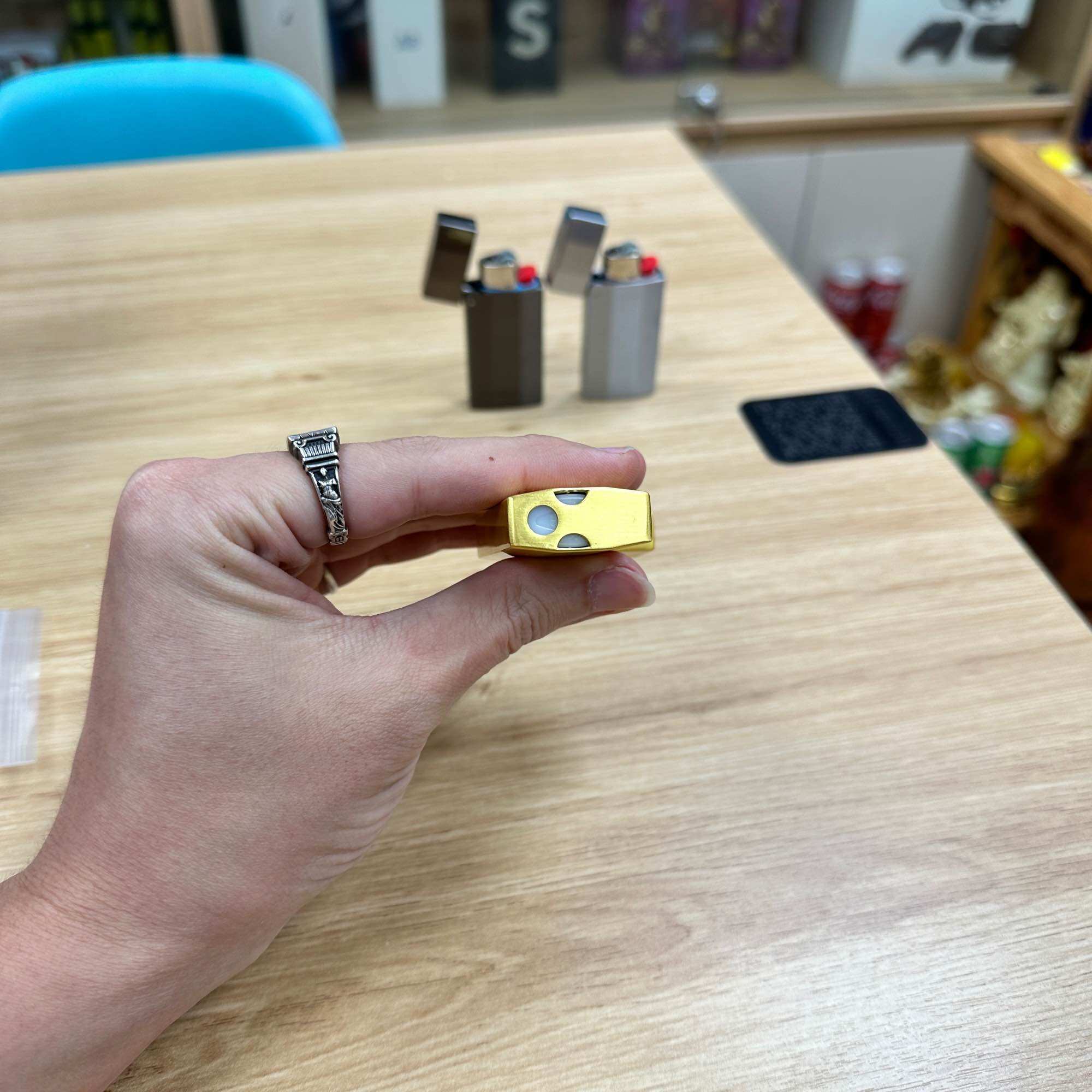 Vỏ Bật Lửa Bic j5 Mini - Kiểu Dáng Zippo - Kèm Ruột
