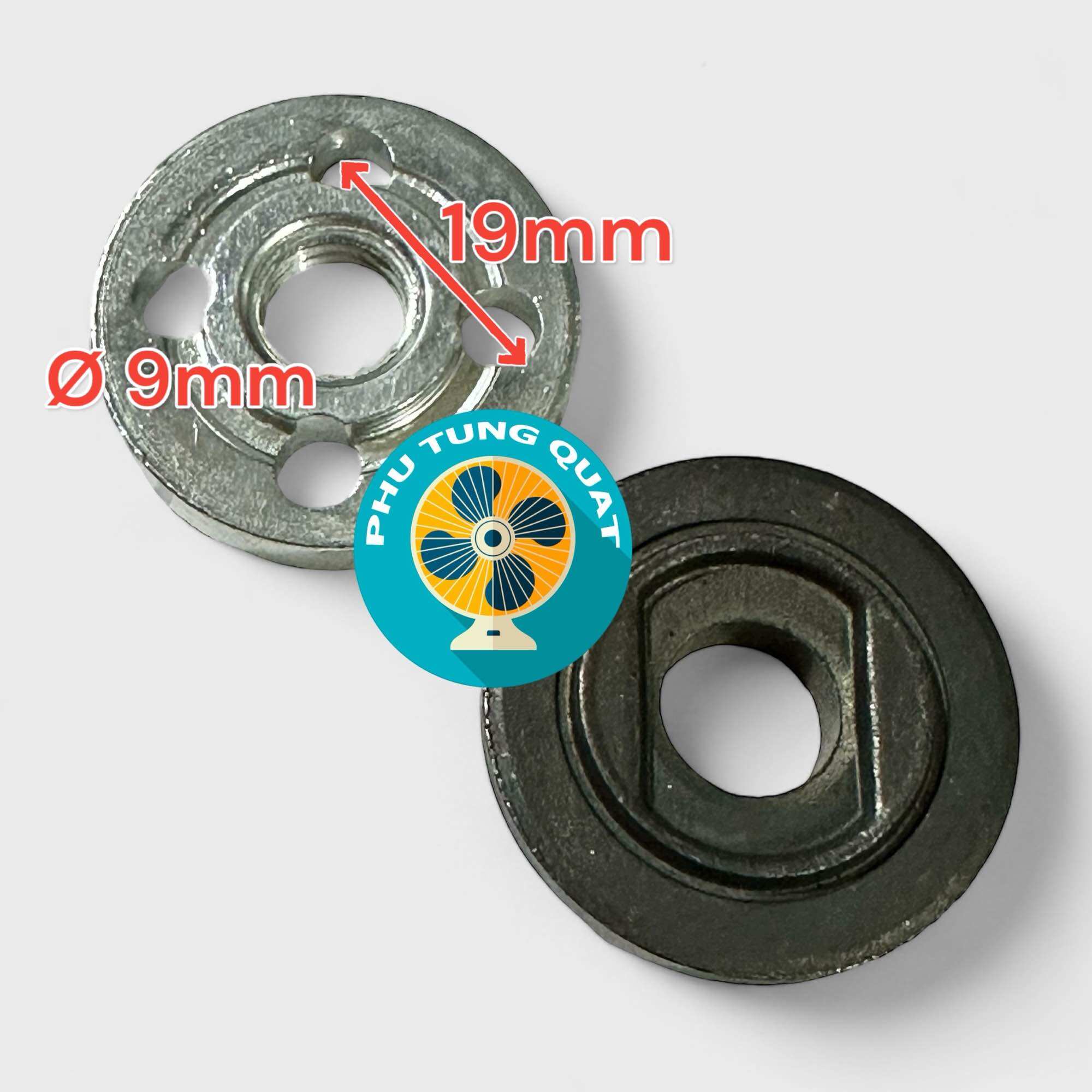 Bộ kẹp đá máy mài bot tốt - đồng tiền mài