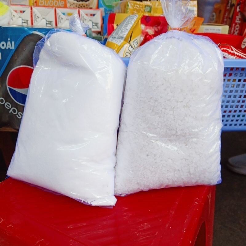 Muối bọt hạt nhuyễn 1kg