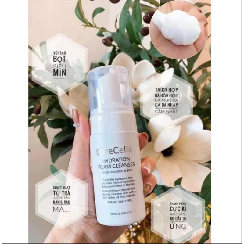 Sữa Rửa mặt bụi bẩn Carecella 150ml của Hàn Quốc