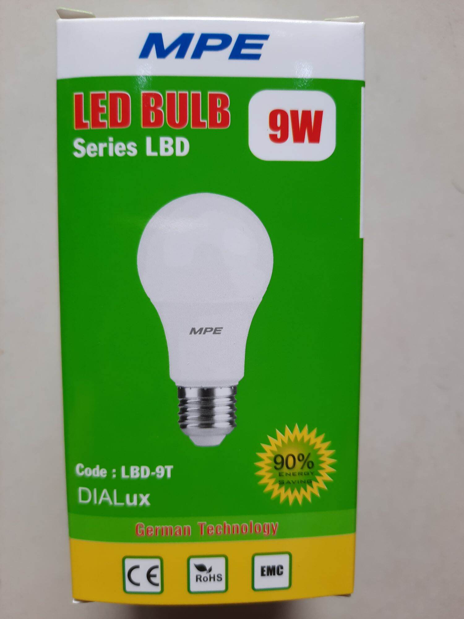 Bóng đèn led búp MPE trắng 3w, 5w, 9w, 15w.